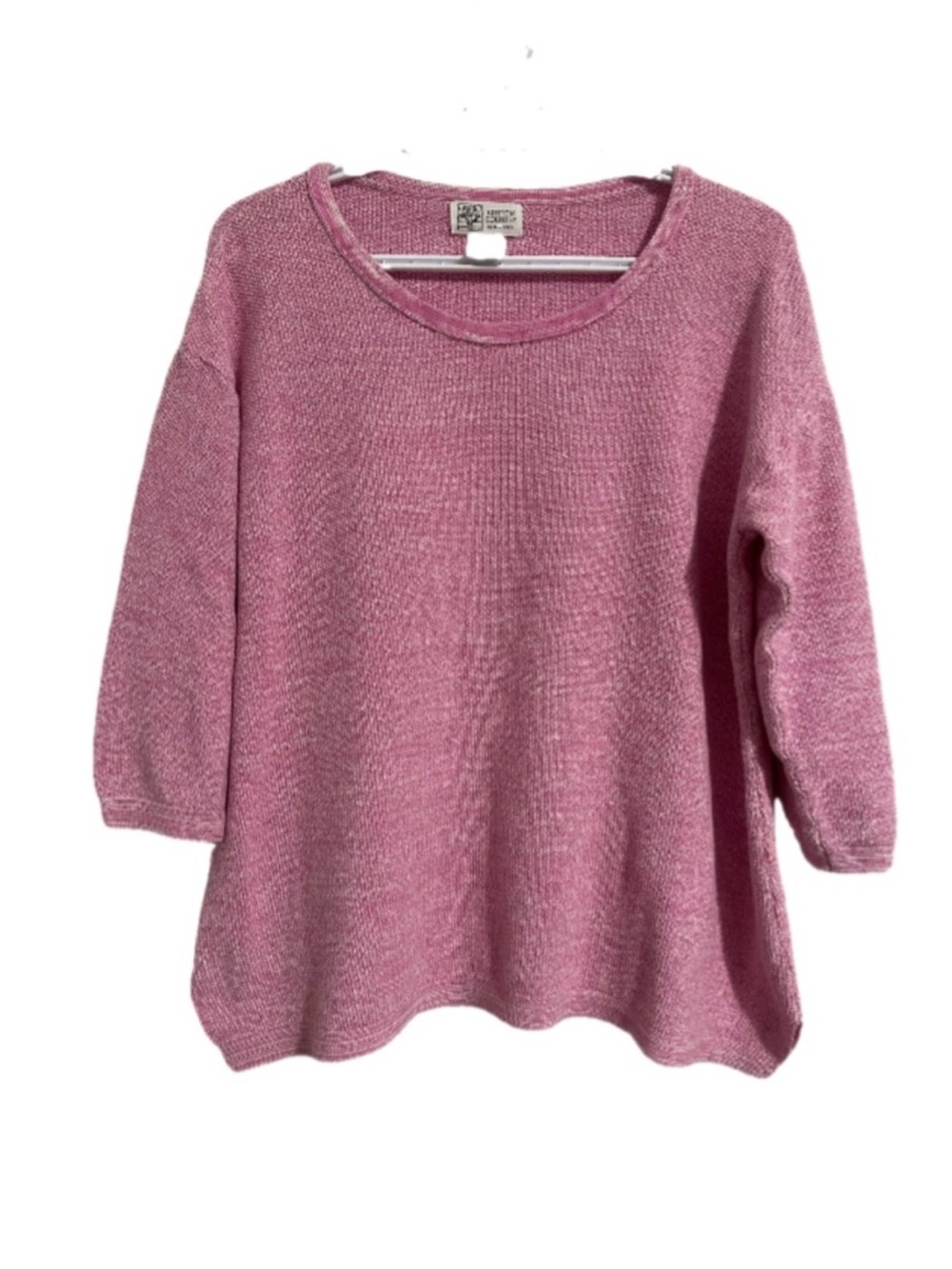 Parkhurst Dusty Pink Crewneck 100% Cotton Top
